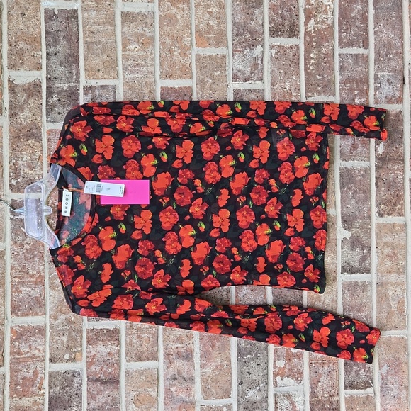 RHODE Florian Mesh Bodycon Top Size M NWT - Picture 3 of 6